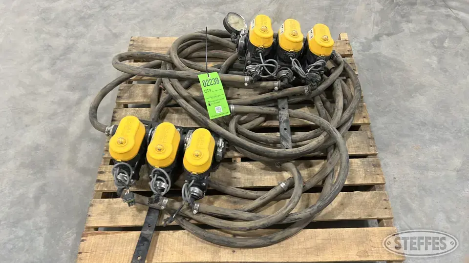 (6) Banjo liquid fertilizer control valves Chem-Fert Accessories-Other