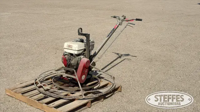 Allen troweling machine