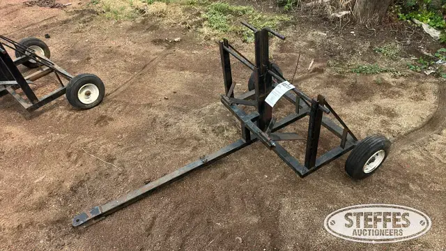 Wire spool cart
