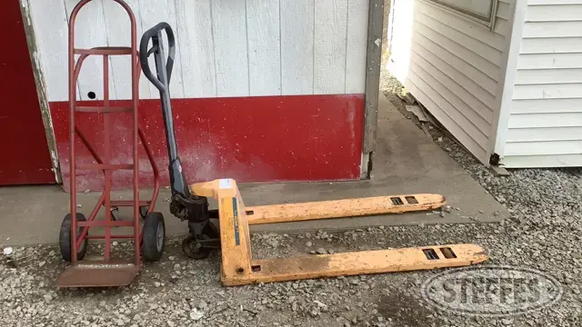Pallet Jack and Cart