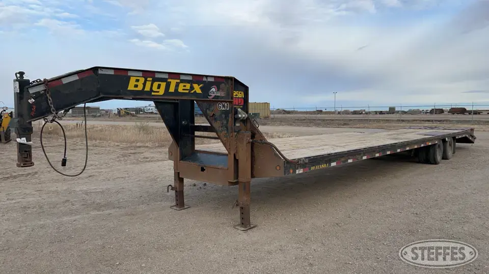 2019 Big Tex 25GN-35BK+5MR Flatbed Trailer