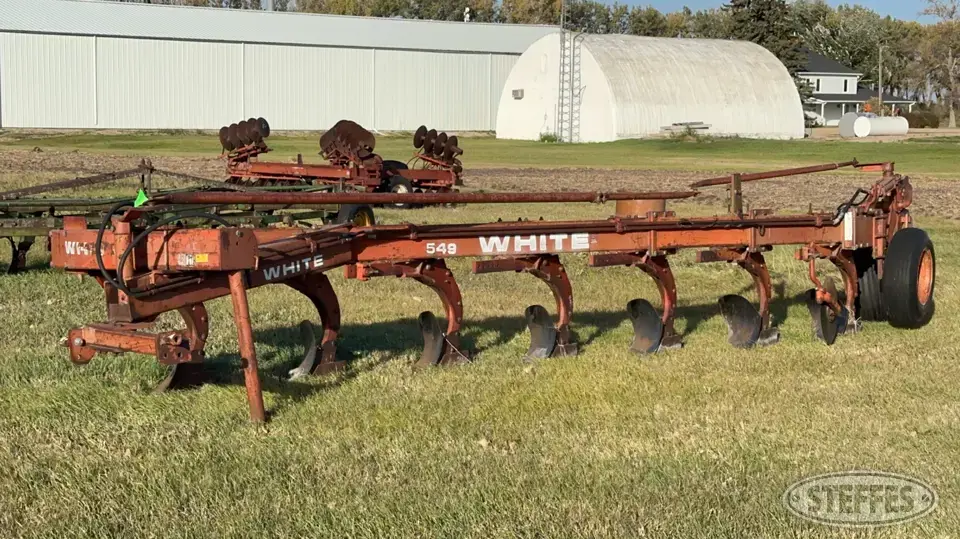 White 549 Plow