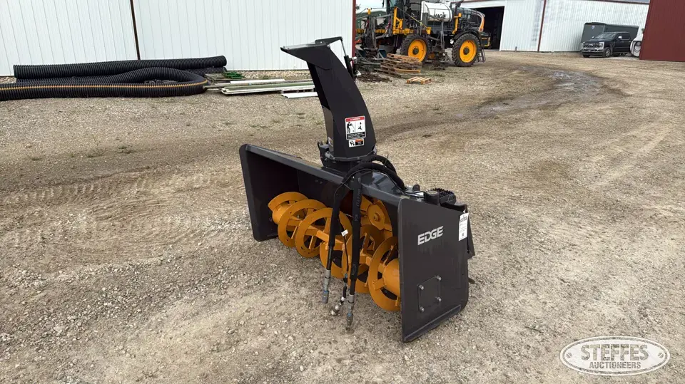 2017 Edge 50503892 Skid Steer Snow Pushers and Snowblower