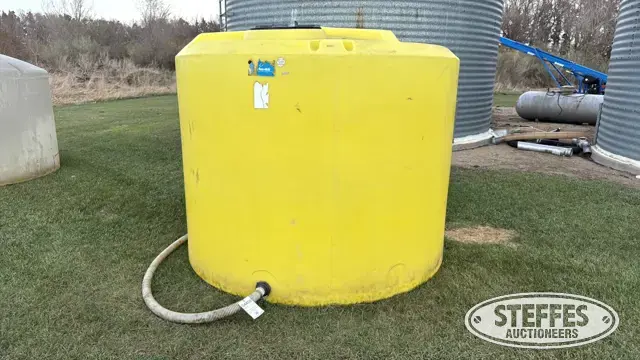 Ace Roto-Mold 1,650 gal. poly tank