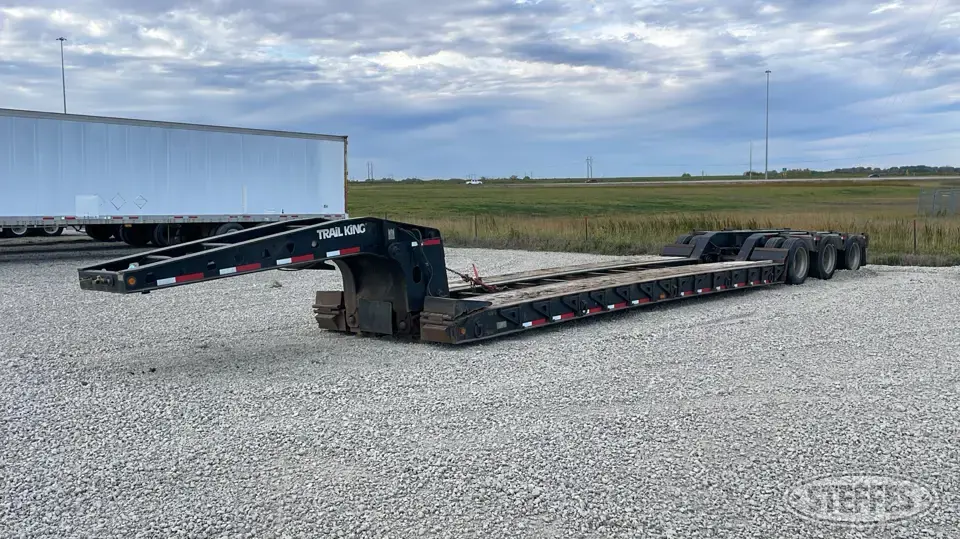 2007 Trail King TK110HDG Flatbed Trailer