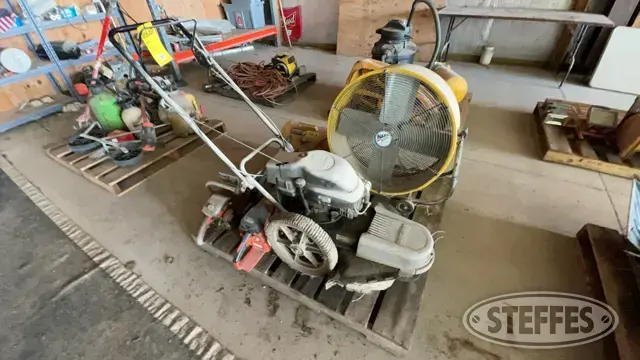 Craftsman Brush Trimmer, (2) Chainsaws