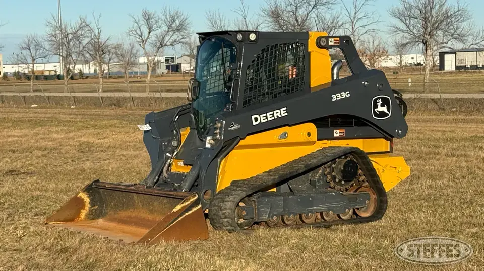 2022 Deere 333G Tracked Skid Steer