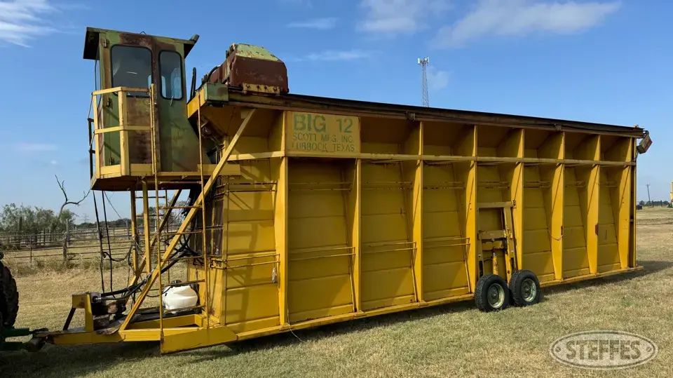 Scott Mfg. Big 12 180D Cotton Baler