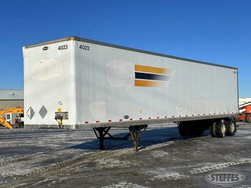 2007 Strick Van Trailer