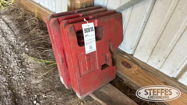 (4) International suitcase weights
