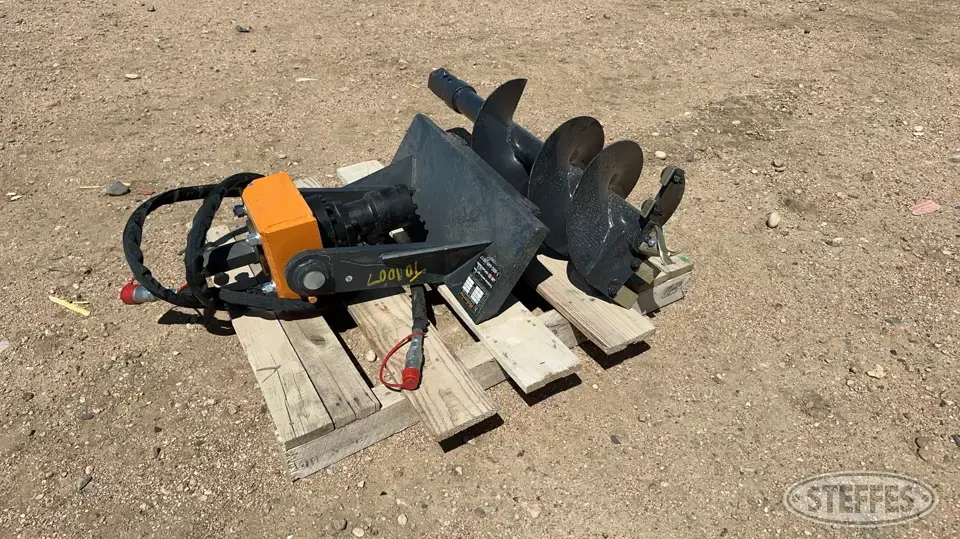 2023 Wolverine MAD-12-12D Skid Steer Augers-Post Driver