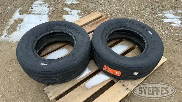 (2) Marcher 11L-15 tires