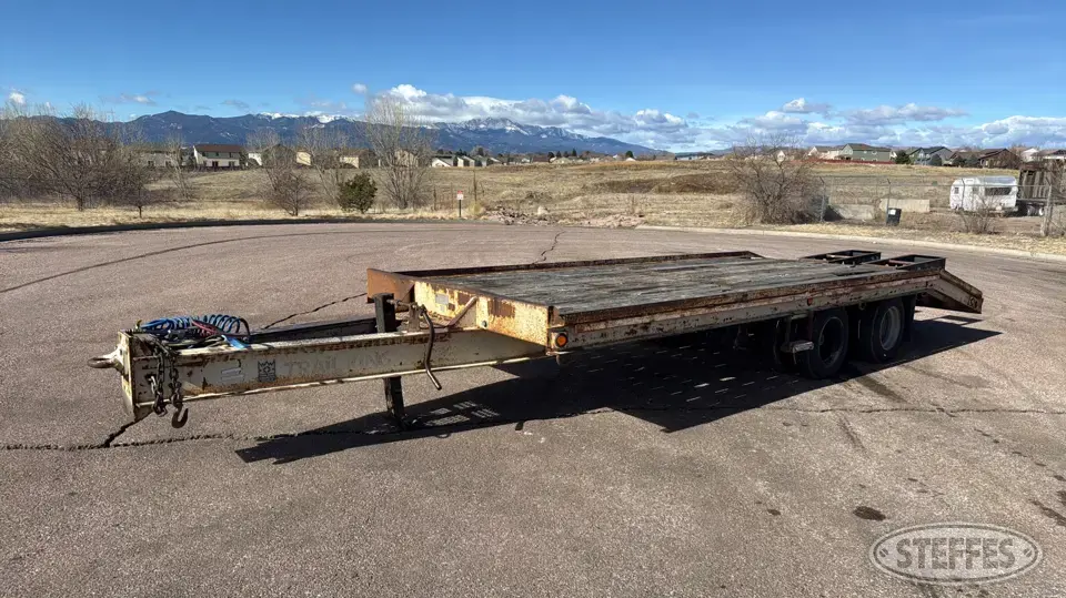 1999 Trail King TK32-2400 Flatbed Trailer