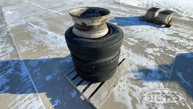 (4) 17.5x7” Steel Wheels