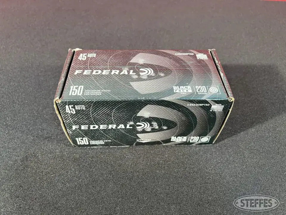 Federal Black Pack Ammo