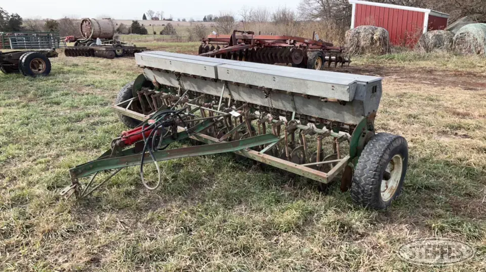 John Deere B Press Drill