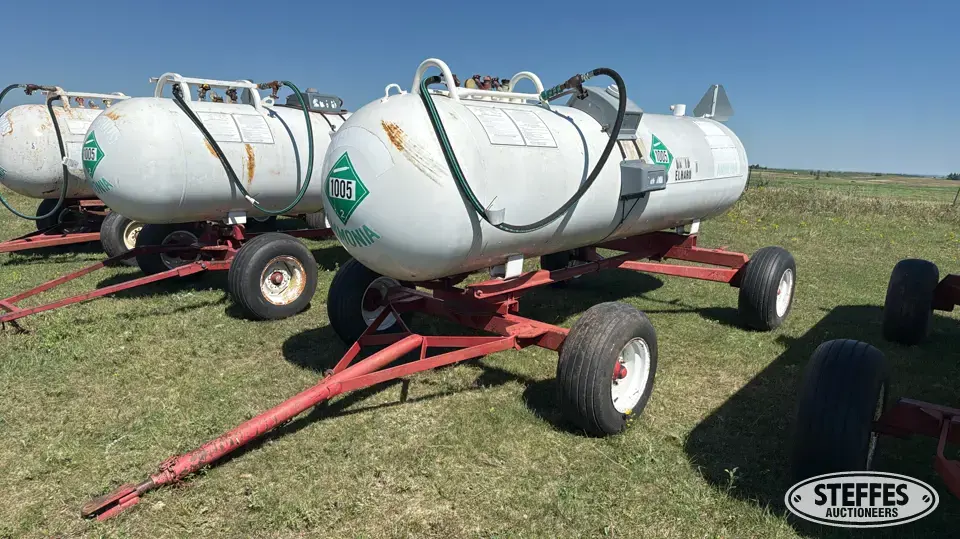 Trinity 1,000 gal. NH3 tank NH3 Trailers-Tank