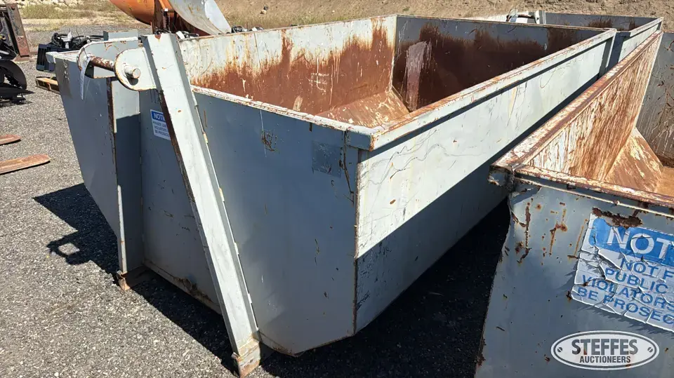 10 yd. roll-off dumpster Construction Support Item