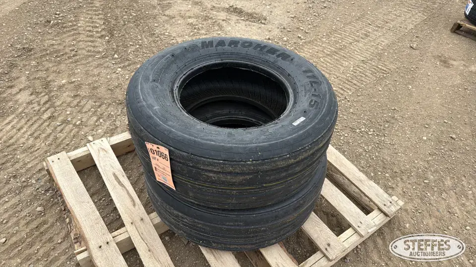 (2) Marcher 11L-15 implement tires Tractor-Implement Tire
