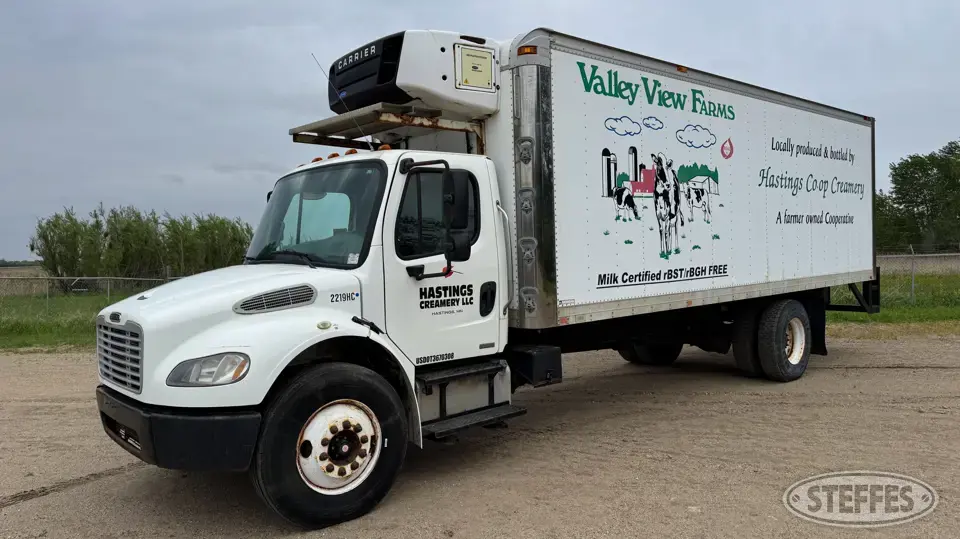 2007 Freightliner M2 Business Class Single Axle Boxed Truck