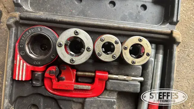 Pipe threader & supplies