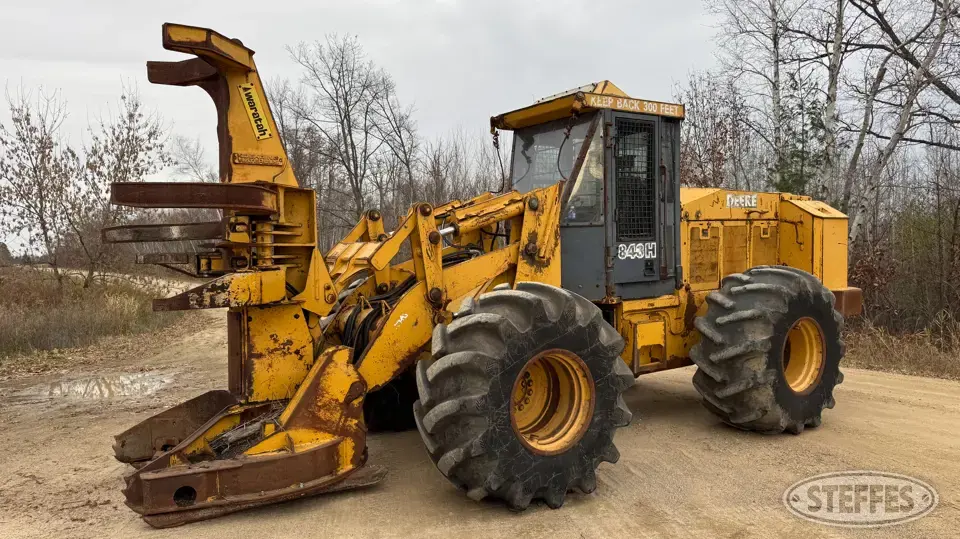 Deere 843H Feller Buncher Foresty Fellerbuncher