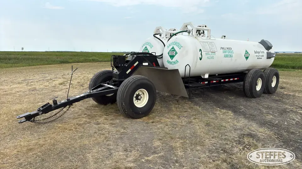 B-B tandem axle double NH3 trailer NH3 Trailers-Tank