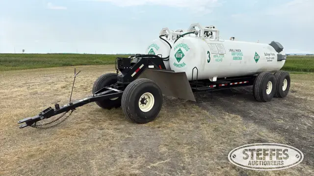 B-B tandem axle double NH3 trailer