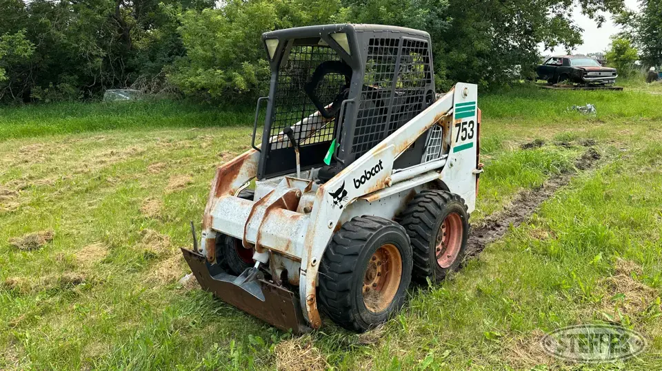 1990 Bobcat 753 Wheeled Skid Steer