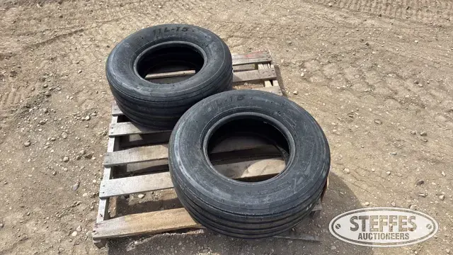 (2) Marcher 11L-15 implement tires