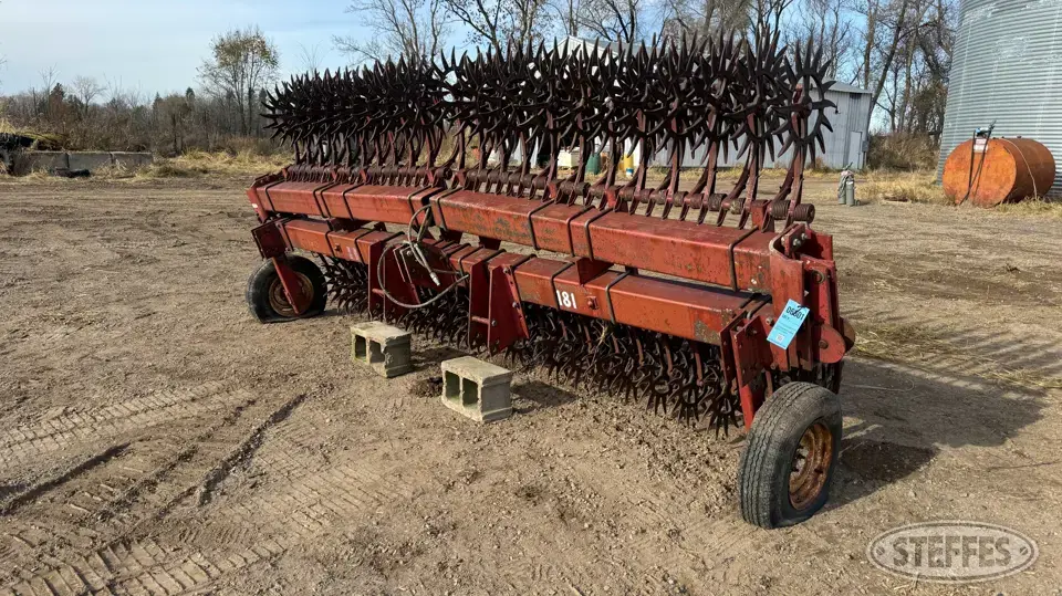 International 181 Rotary Hoe