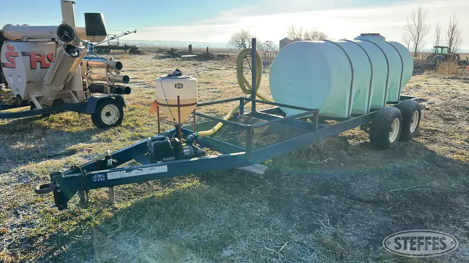 Tandem axle liquid nurse trailer Caddy