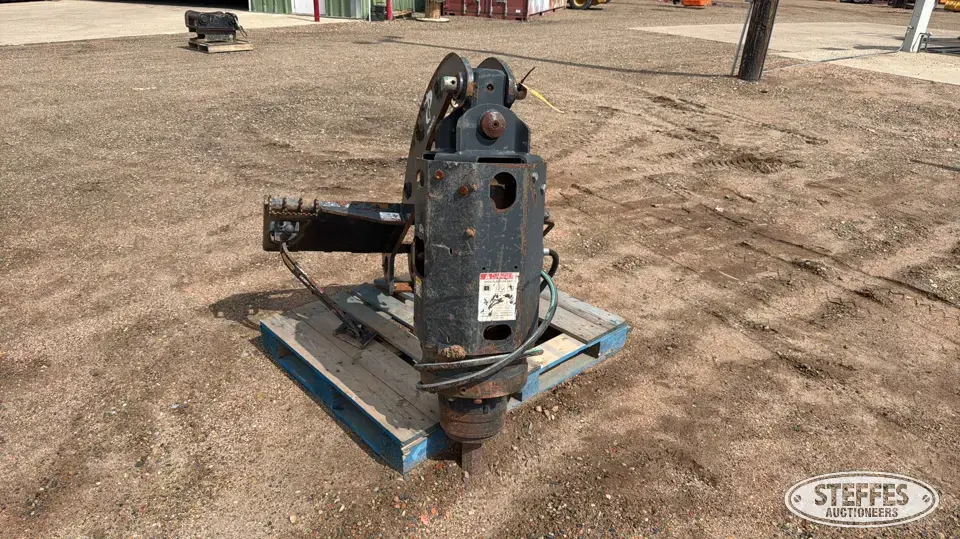 Pengo RT12 Skid Steer Augers-Post Driver