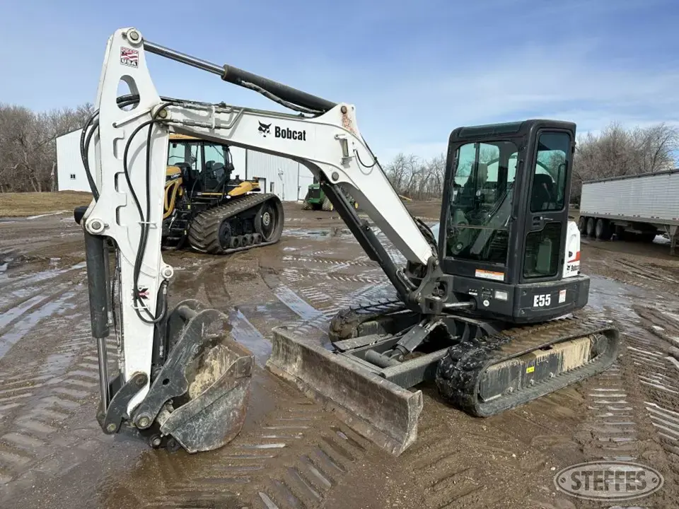 Bobcat E55 Mini-Excavator
