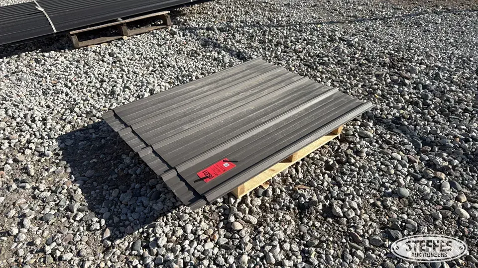 (10) Steel siding sheets Construction Support Item
