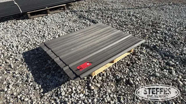 (10) Steel siding sheets