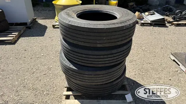 (4) Michelin XZA2 295/80R22.5 tires