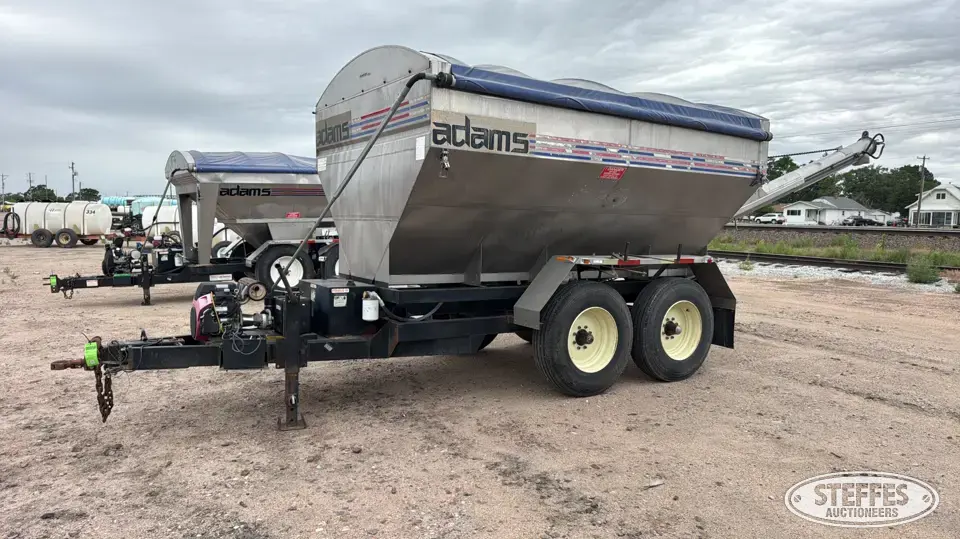 Adams tender trailer Bulk Seed Tender Trailer