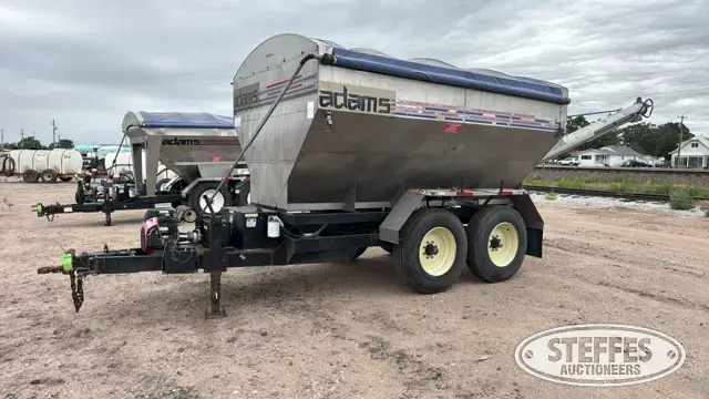 Adams tender trailer