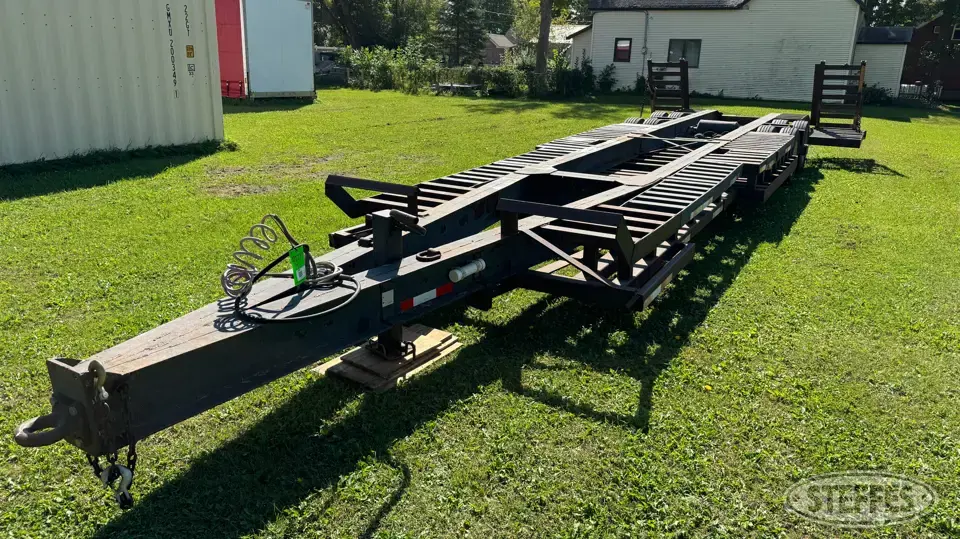 1991 Shop-built tandem axle combine trailer Ag-Combine-Sprayer Trailer