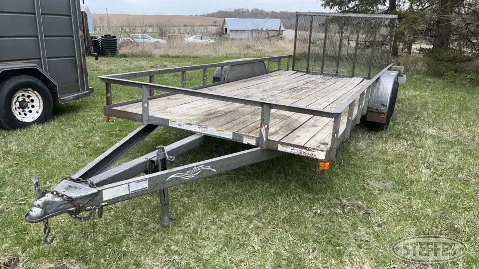 2006 Trailerman Utility Trailer