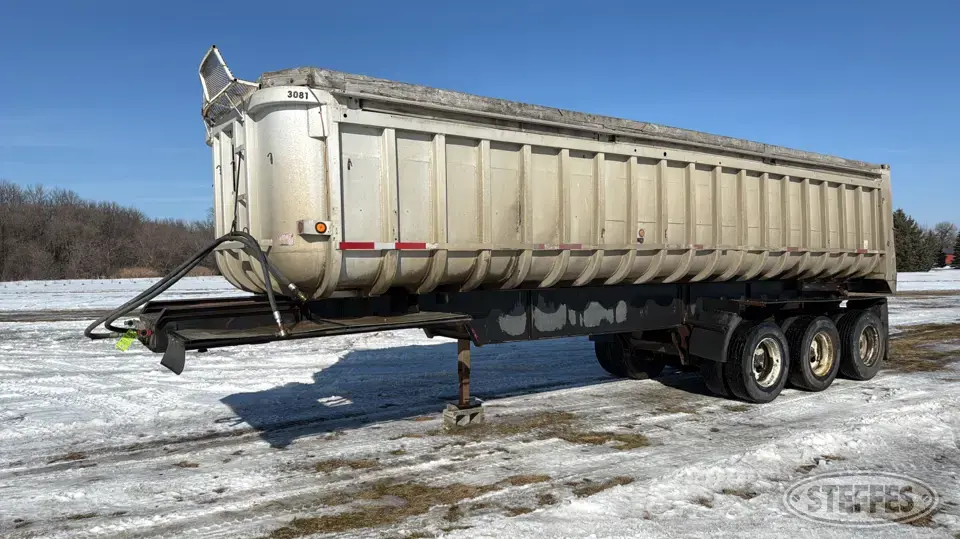 1980 Fruehauf End Dump Trailer