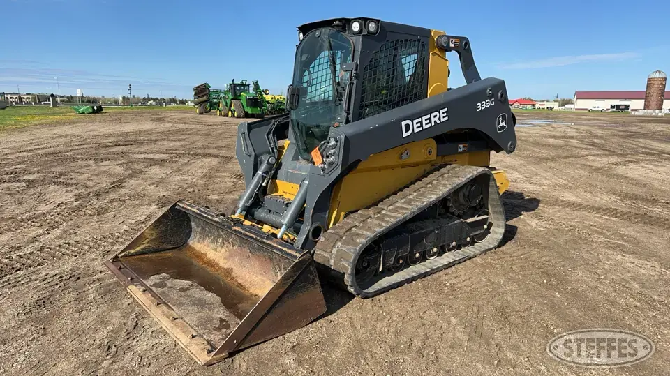 2018 John Deere 333G Tracked Skid Steer