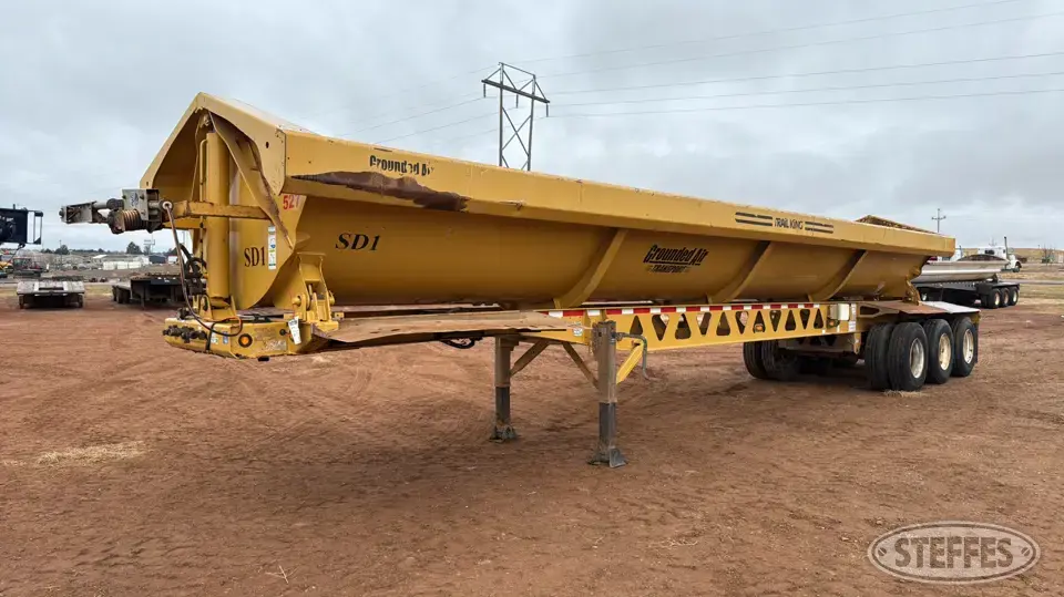 2014 Trail King TK60SSD-433 Side Dump Trailer