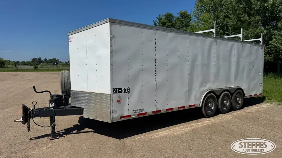 2017 American Hauler NH8524TTA4 Enclosed Cargo Trailer
