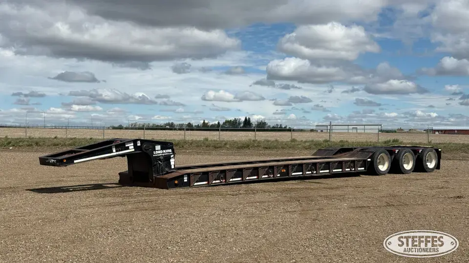 2004 Load King 553-SS 55-ton Lowboy Trailer