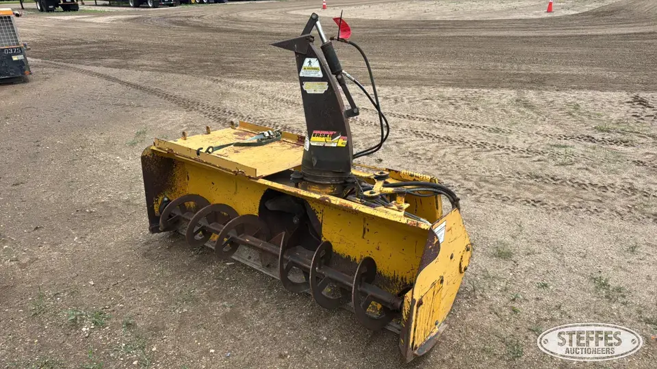 Erskine 1812 Skid Steer Snow Pushers and Snowblower