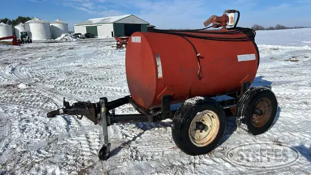 Shop-built fuel trailer