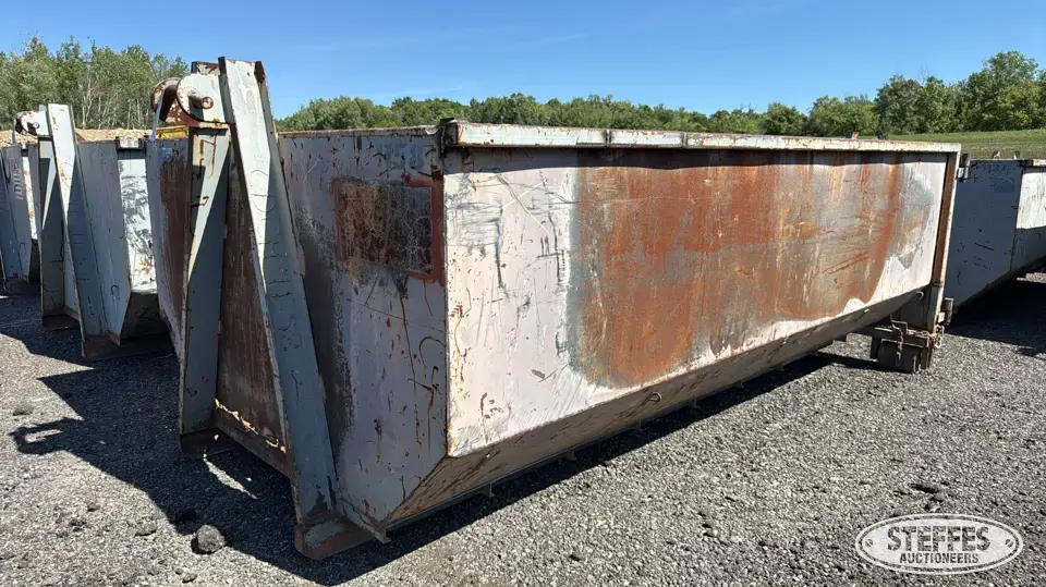 10 yd. roll-off dumpster Construction Support Item