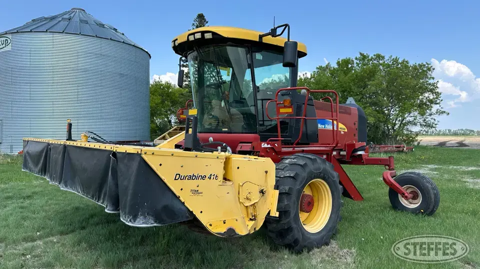 2011 New Holland H8080 Self-Propelled Windrower
